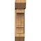 Ekena Millwork Balboa Slat Smooth Bracket w/ Offset Brace, Western Red Cedar, 7 1/2"W x 22"D x 30"H BKT0806X22X30BOA06SWR - alternate 2